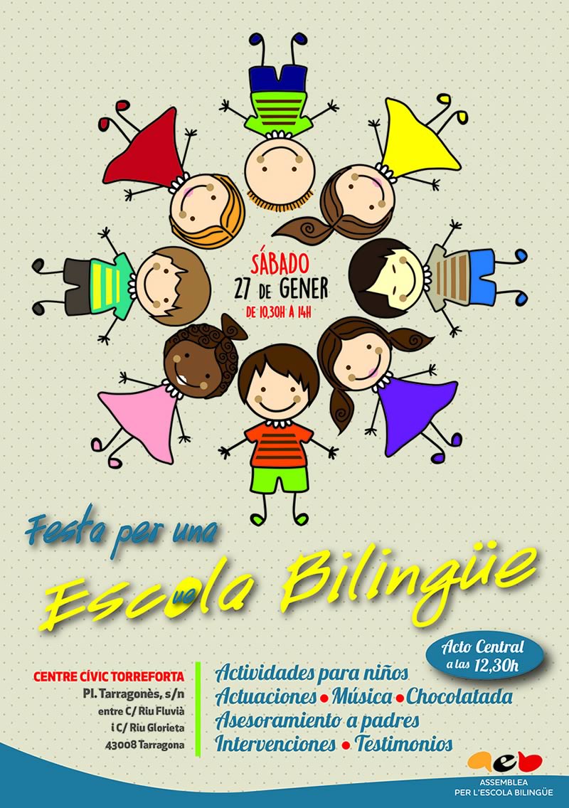 Fiesta Escuela Bilingüe Cataluña
